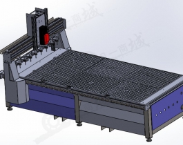 CNC數(shù)控銑床3D模型圖紙
