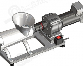 電動(dòng)絞肉機(jī)3D圖