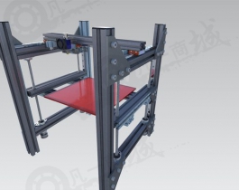 Corexy機(jī)械式3D打印機(jī)模型