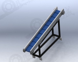 小角度輸送機(jī)模型圖紙