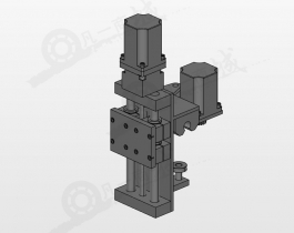 CNC激光雕刻機(jī)Z軸組件3D模型