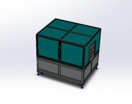 自動(dòng)化圓蓋板機(jī)設(shè)計(jì)模型3D圖紙