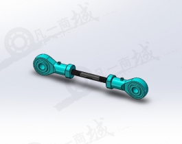 魚(yú)眼接頭關(guān)節(jié)軸承三維圖