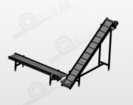 接駁輸送機(jī)組合3D模型
