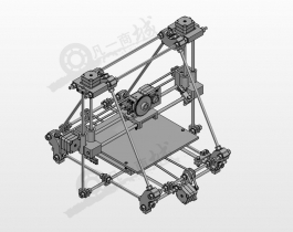 光軸框架的3D打印機