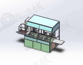 電路板清洗機(jī)_PCB印制板清洗機(jī)設(shè)計(jì)模型3D圖紙