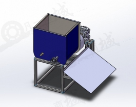 小型破碎機(jī) 粉碎機(jī)3D模型圖紙