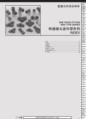 PISCO快速接頭迷你型系列選型資料下載
