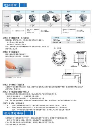 FORRUN米思米系列免鍵軸襯脹緊聯(lián)結(jié)套選型目錄PDF