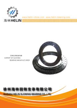 海林HELIN回轉(zhuǎn)支承軸承選型目錄下載
