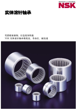 NSK實(shí)體滾針軸承產(chǎn)品目錄