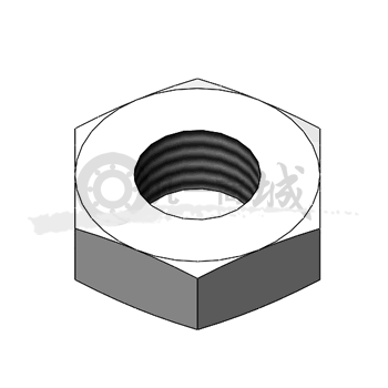 GB/T 6174-2000六角薄螺母 無倒角