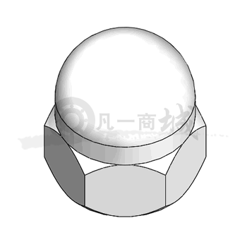 GB/T 923-2009六角蓋形螺母(D小于10)