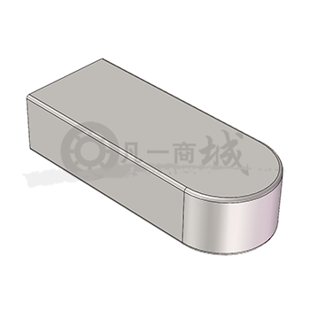 GB/T 16922-1997薄型楔鍵 C型