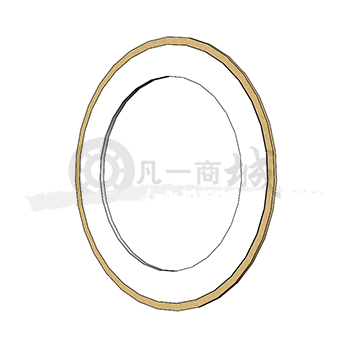 GB/T 13404-2008管法蘭用聚四氟乙烯包覆墊片B型