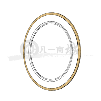 GB/T 13404-2008管法蘭用聚四氟乙烯包覆墊片A型