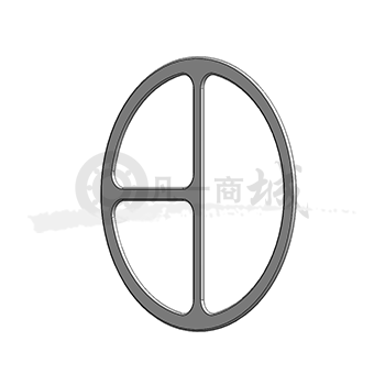 4管程非中心接管管箱墊片