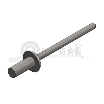 GB/T 12615.3-2004封閉型平圓頭抽芯鉚釘06級