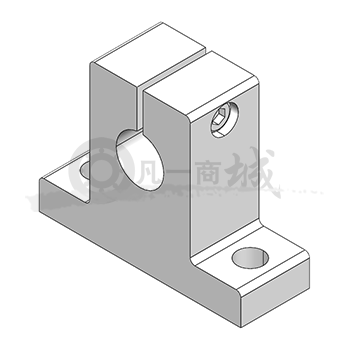 GB/T 19673.2-2013用于5系列套筒型直線球軸承的有凸緣的軸支承塊