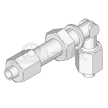 GB/T 5644.1-1985擴(kuò)口式隔壁直角管接頭
