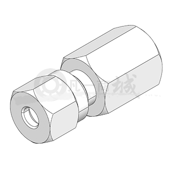 卡套式壓力表管接頭G25