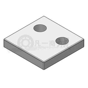 GB/T 23566.1-2009后側(cè)導(dǎo)柱滑動導(dǎo)向鋼板模架上模座