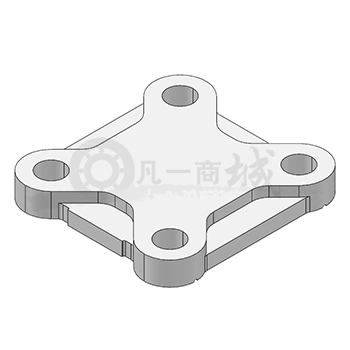 GB/T 2855.1-2008四導柱滑動導向模架上模座(L×B≤200×160)