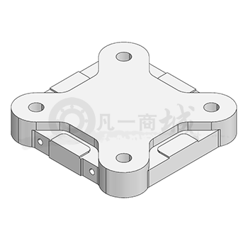 GB/T 2856.2-2008四導(dǎo)柱滾動(dòng)導(dǎo)向模架下模座